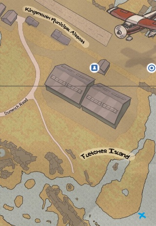 Captains Log Fletcher Island Location